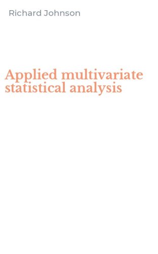 Applied multivariate statistical analysis