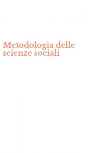 Metodologia delle scienze sociali