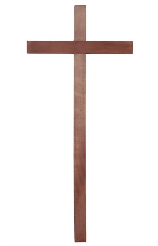 CROCE DRITTA 23 CM LISCIA