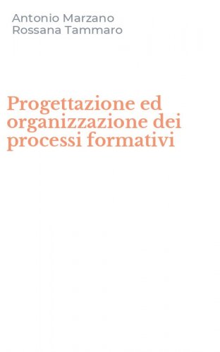 Progettazione ed organizzazione dei processi formativi