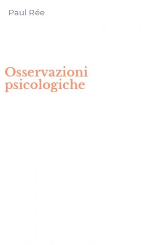 Osservazioni psicologiche