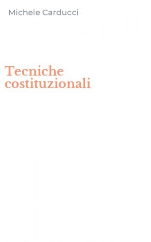 Tecniche costituzionali