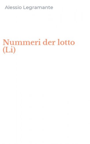 Nummeri der lotto (Li)