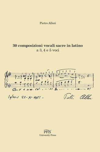 Trenta composizioni vocali sacre in latino