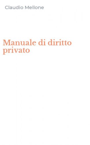 Manuale di diritto privato