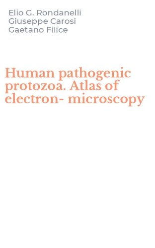 Human pathogenic protozoa. Atlas of electron-microscopy