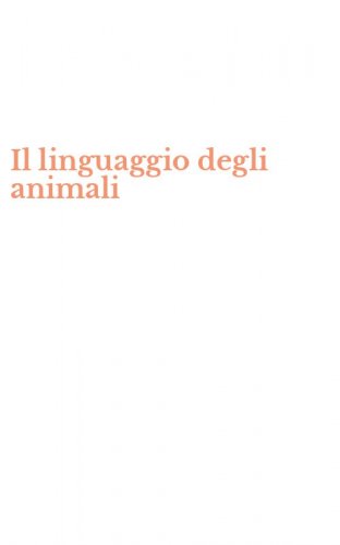 Il linguaggio degli animali