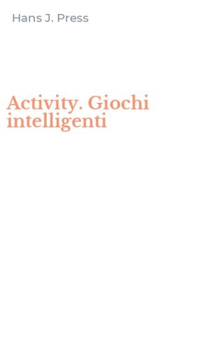 Activity. Giochi intelligenti