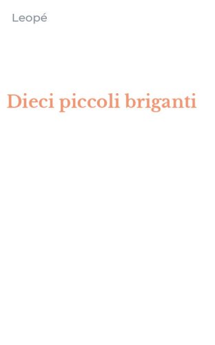 Dieci piccoli briganti