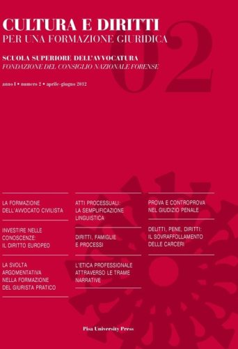 Cultura e diritti. Per una formazione giuridica