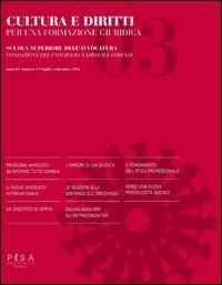 Cultura e diritti. Per una formazione giuridica