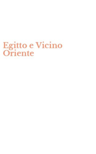 Egitto e Vicino Oriente