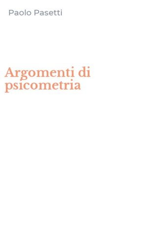 Argomenti di psicometria