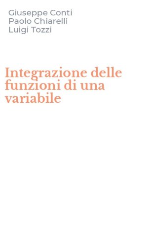 Integrazione delle funzioni di una variabile