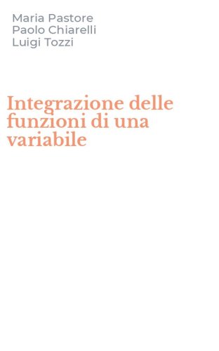 Integrazione delle funzioni di una variabile