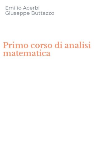 Primo corso di analisi matematica