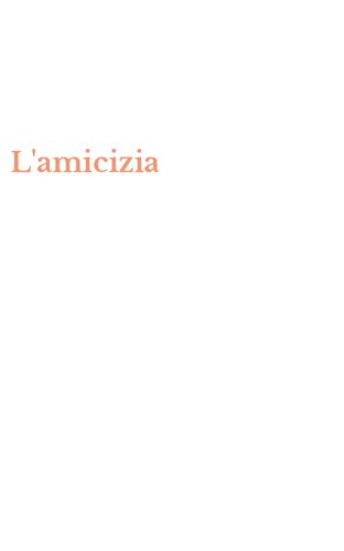 L'amicizia