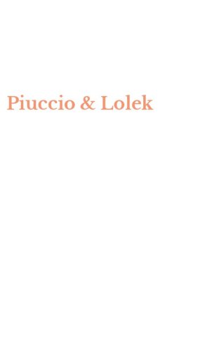 Piuccio & Lolek