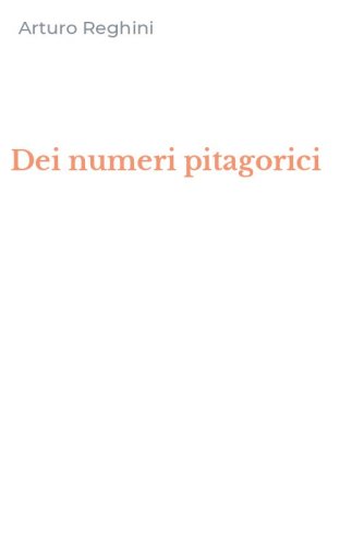 Dei numeri pitagorici