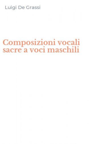 Composizioni vocali sacre a voci maschili