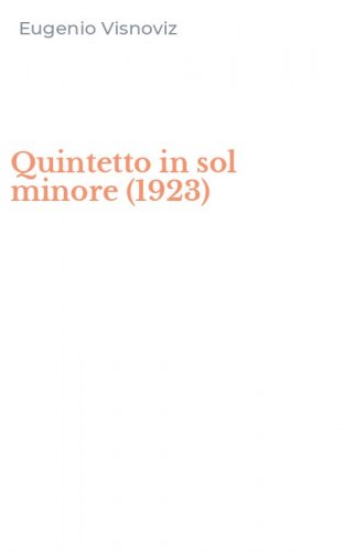Quintetto in sol minore (1923)