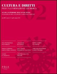 Cultura e diritti. Per una formazione giuridica