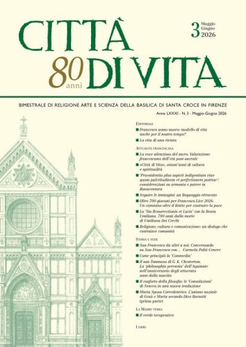 Citt&agrave; di vita