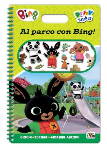 Al parco con Bing! Bing. Puffy sticker