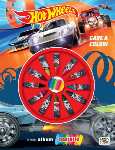 Gare a colori. Hot Wheels. Il mio album pastello