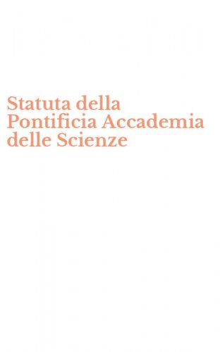 Statuta della Pontificia Accademia delle Scienze