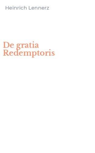 De gratia Redemptoris