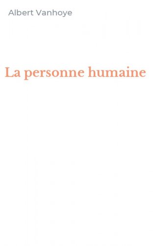 La personne humaine