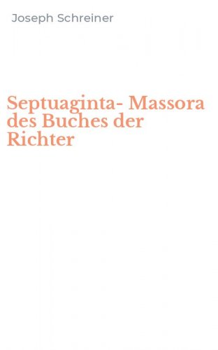 Septuaginta-Massora des Buches der Richter