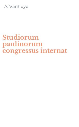 Studiorum paulinorum congressus internat