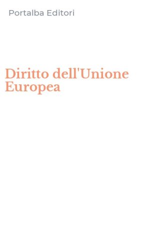 Diritto dell'Unione Europea