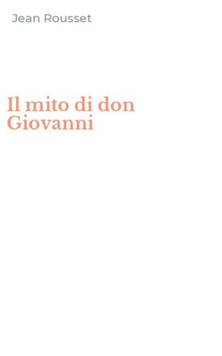 Il mito di don Giovanni