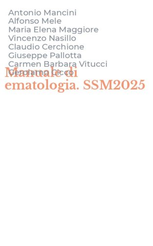 Manuale di ematologia. SSM2025