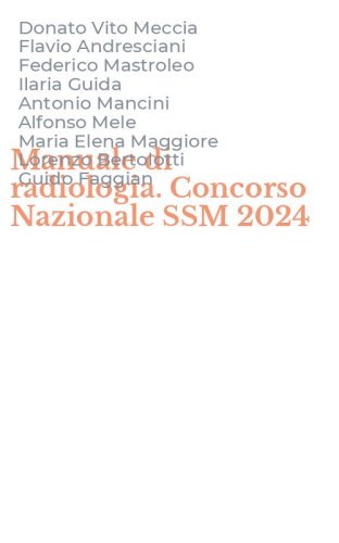 Manuale di radiologia. Concorso Nazionale SSM 2024