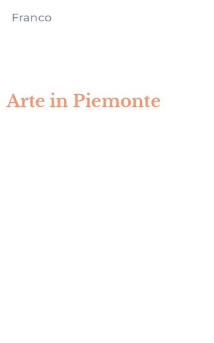Arte in Piemonte
