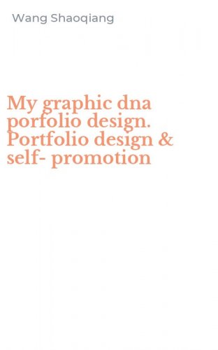 My graphic dna porfolio design. Portfolio design & self-promotion