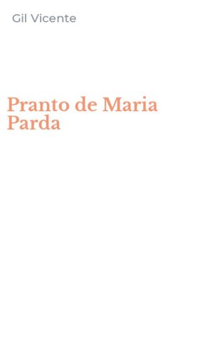 Pranto de Maria Parda