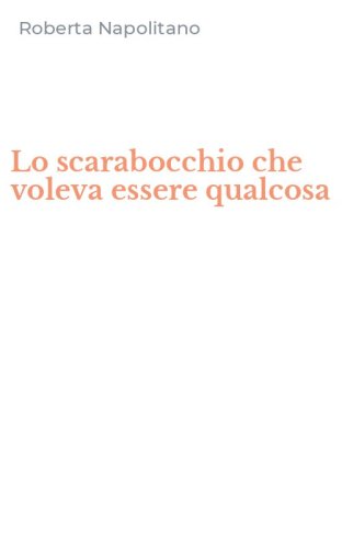 Lo scarabocchio che voleva essere qualcosa