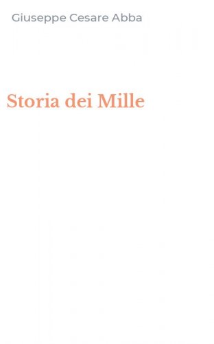 Storia dei Mille
