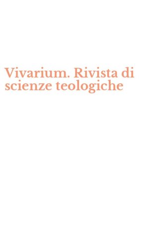Vivarium. Rivista di scienze teologiche