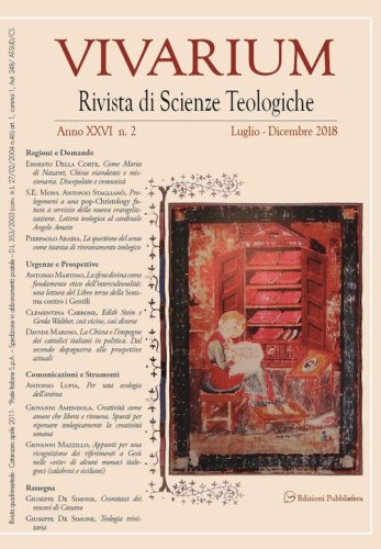 Vivarium. Rivista di scienze teologiche