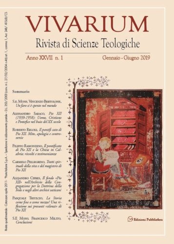 Vivarium. Rivista di scienze teologiche