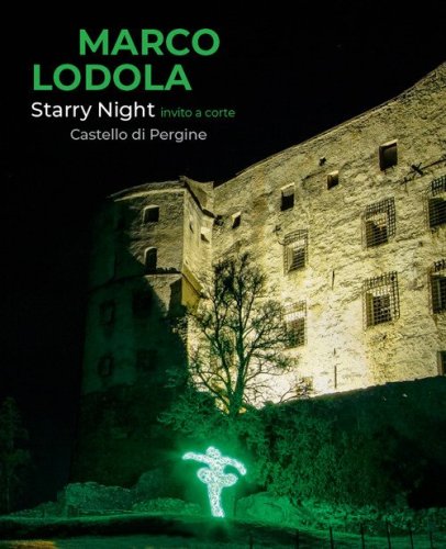 Marco lodola. Starry night. Invito a corte