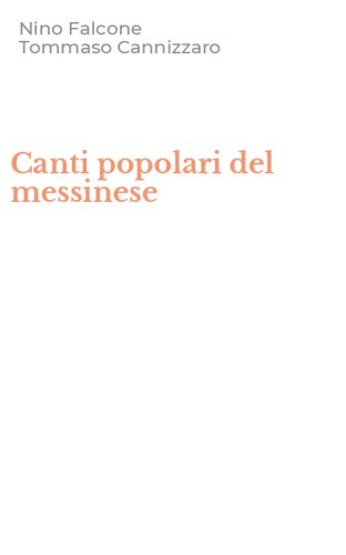 Canti popolari del messinese