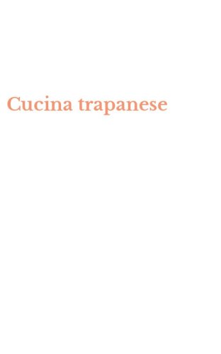 Cucina trapanese