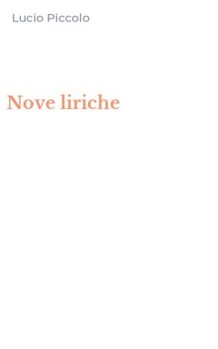 Nove liriche